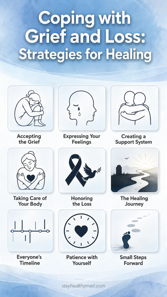 coping with grief and loss strategies for healing