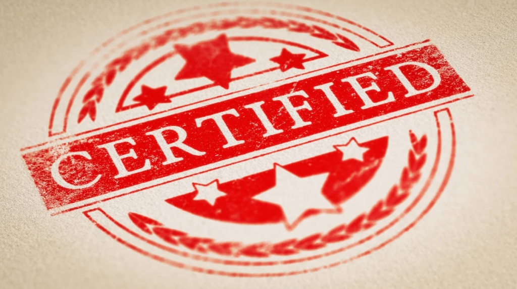 board of certification