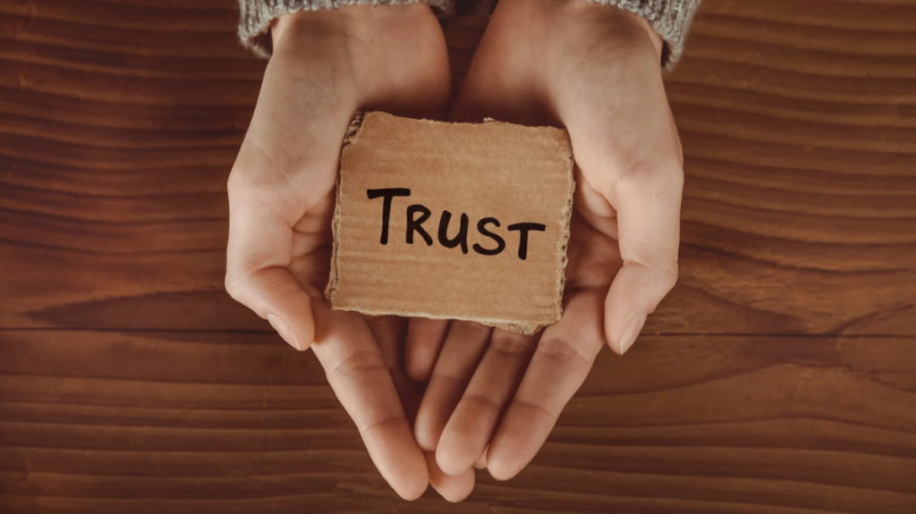 building a trusting relationship