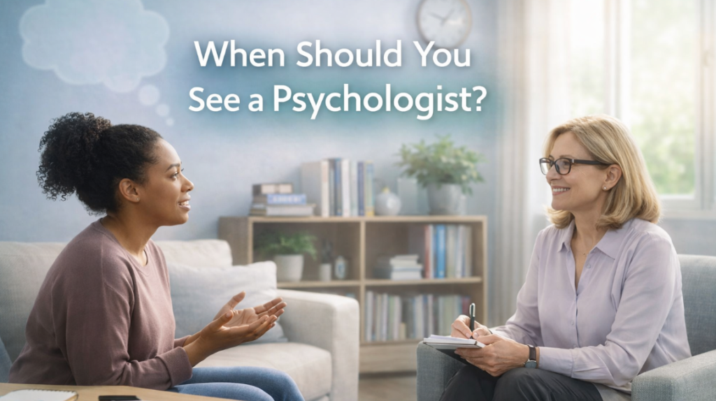 when should you see a psychologist